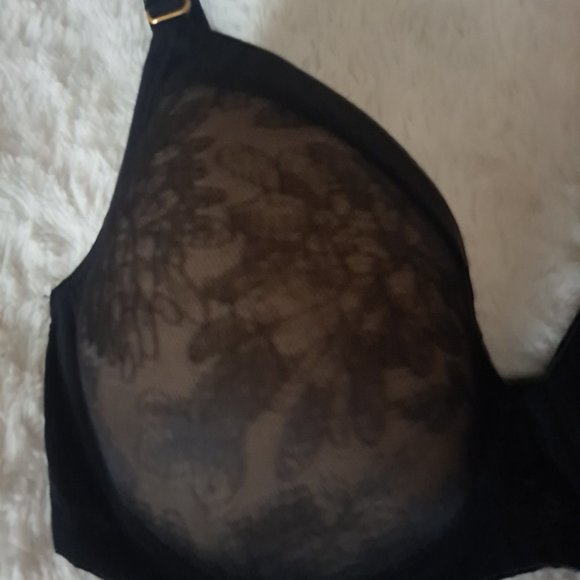 Soma Intimates lightest lift black lace bra Sz 32DD - Picture 5 of 6